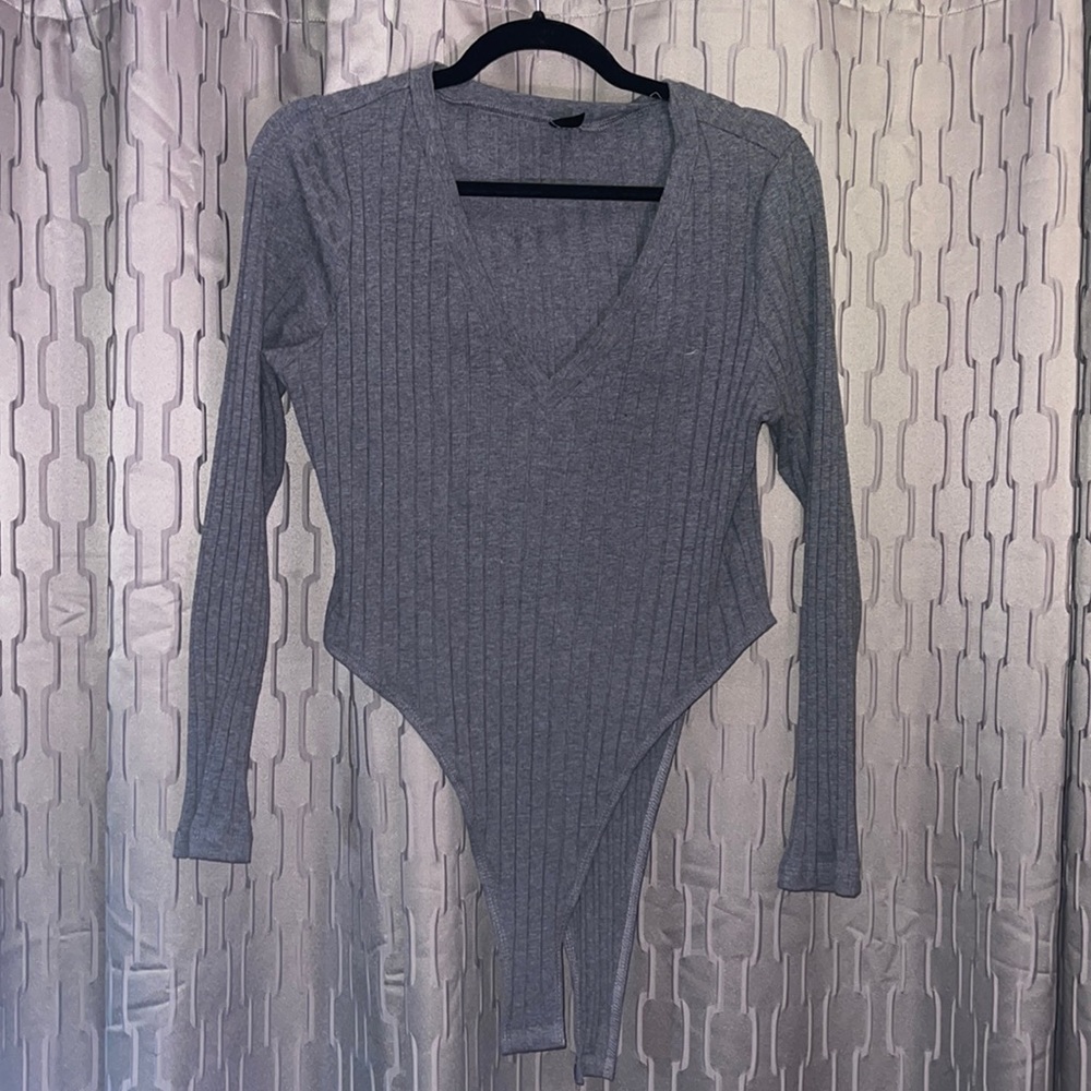Rib-knit Bodysuit